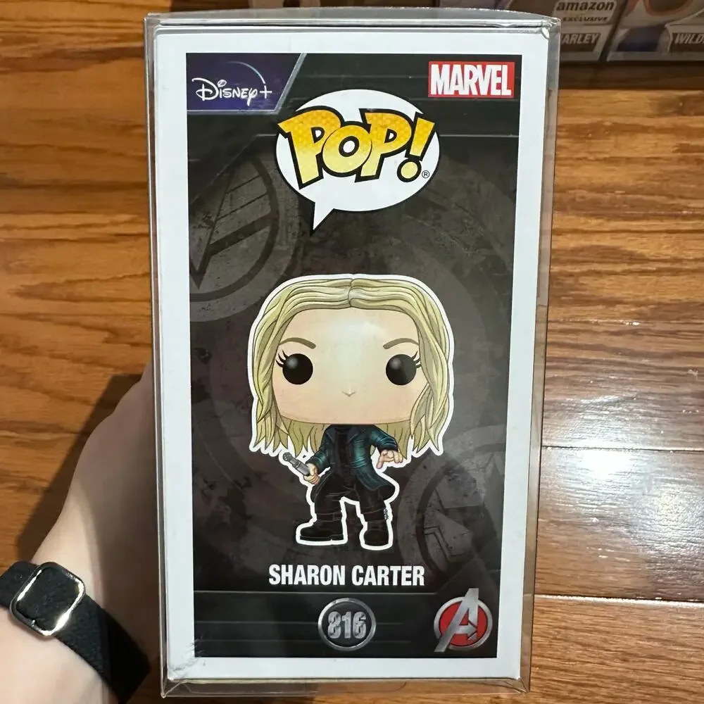 Funko Pop! Marvel Falcon and the Winter Solider Sharon Carter Bobblehead #816